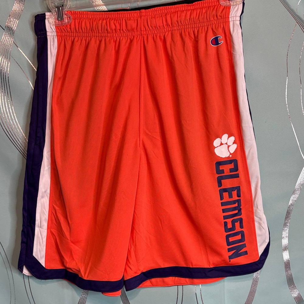 Champion Clemson Orange Athletic Shorts NWOT